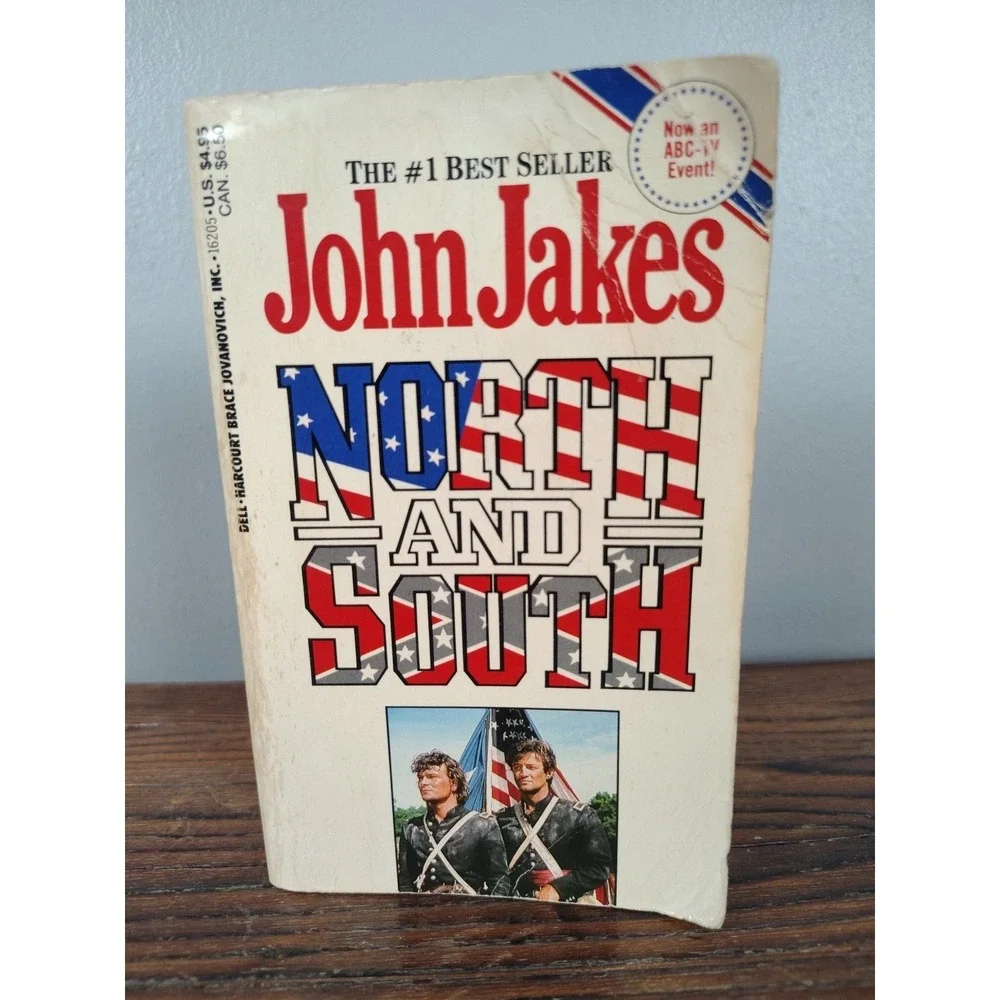 North and South by John Jakes 1985 Dell ABC-TV Tie-In Paperback‎